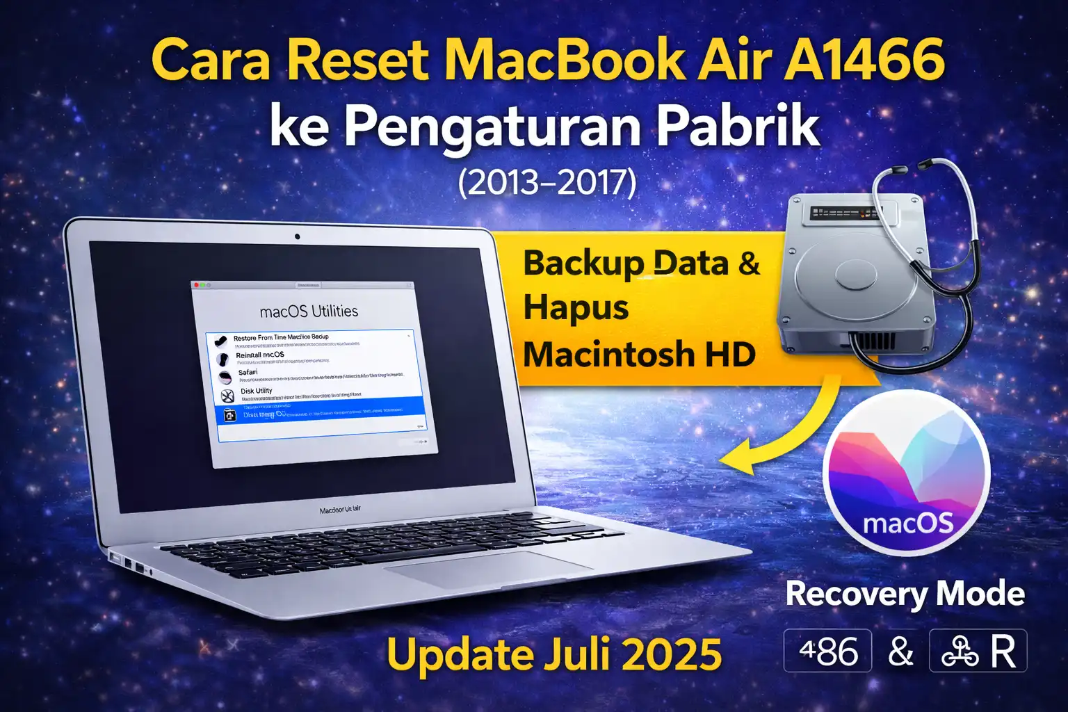 reset macbook air