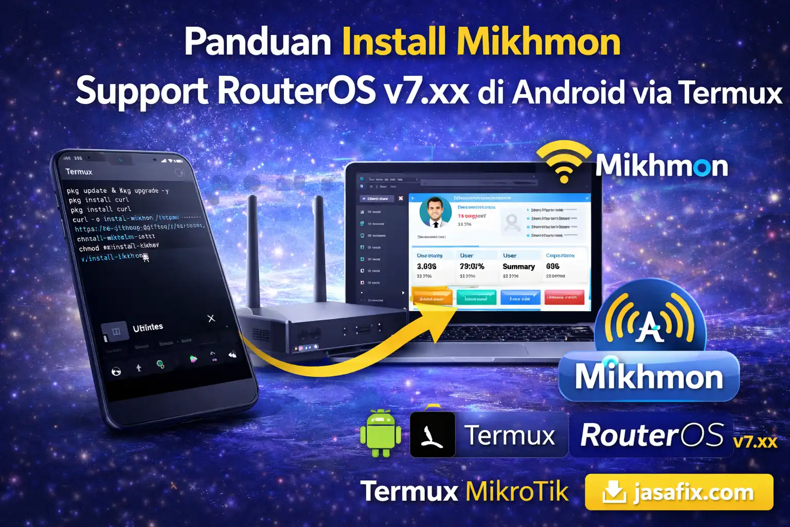 termux mikhmon os v7