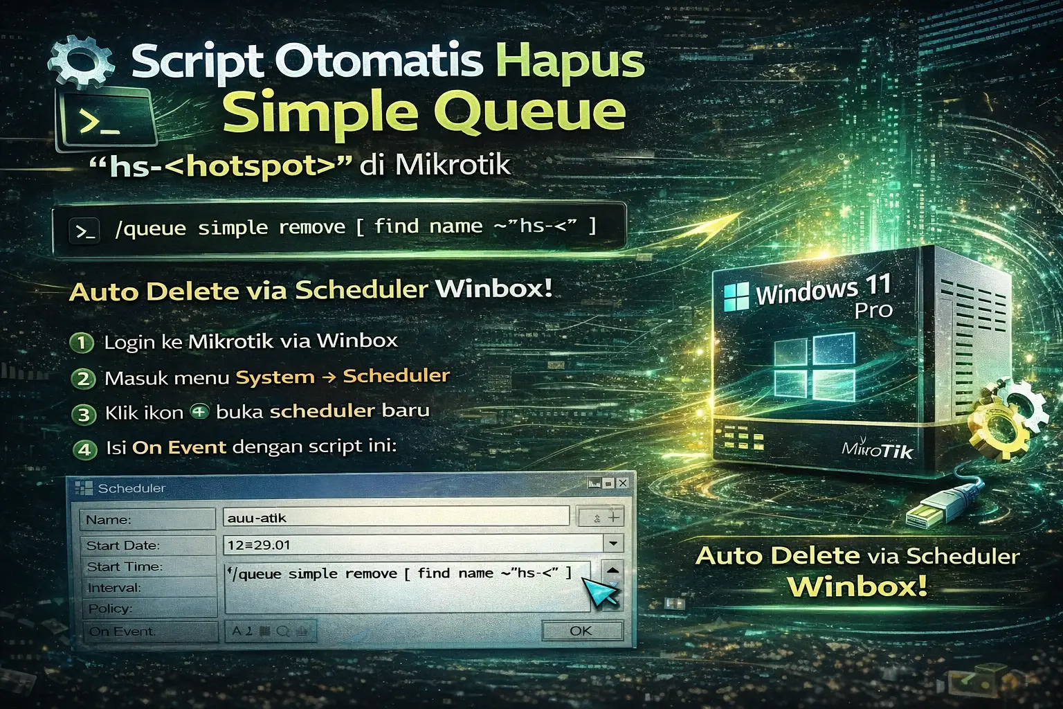 hapus hs mikrotik